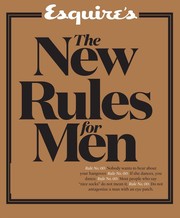 Esquire's The New Rules for Men (Books)